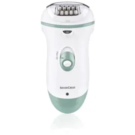 Silvercrest SILVERCREST® PERSONAL CARE Epilierer Epiliergerät Damen Haarentfernung Massagerollenaufsatz LED Beleuchtung