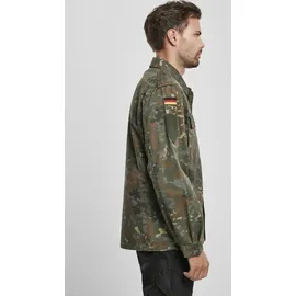 Brandit Textil Bw Field Langarmhemd Flecktarn 2XL