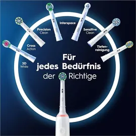 Oral-B Pro 3 3000 Sesitive Cean weiß + Aufsteckbürste