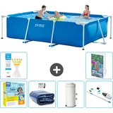 Rechteckiger Frame Pool - 300x200x75 Cm - 7-teilig  S22