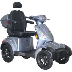 Elektromobil GREENSTREET „E-Mover Deluxe“ Elektromobile grau (dunkelgrau) Mobilitätshilfen mit 60V26Ah Li-Ion-Akku, inkl. Topcase