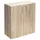 CASARIA Bücherregal Vela 77 x 60 x 30 cm Eiche braun