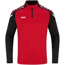 Jako Performance Ziptop Kinder rot/schwarz 164