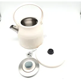 LIVOO Retro Wasserkocher 1,5 l Creme
