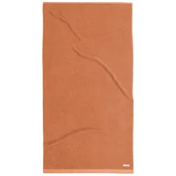 TOM TAILOR Unisex Frottier Duschtuch, 70x140 cm, orange, Uni, Gr. 70X140