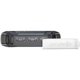 BOOMPODS Neutron Solar Powerbank 10.000mAh weiß