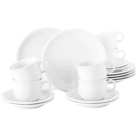 SELTMANN WEIDEN Compact Kaffeeservice 18-tlg. weiß
