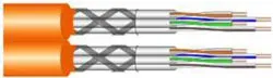 Draka UC900 HS23, Datenkabel Cat.7+, S/FTP(900 MHz), Duplex 2x4x2xAWG23, orange, 500m Trommel