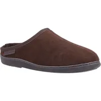 Hush Puppies - Herren Hausschuhe "Ashton", Wildleder FS8580 (47 EU) (Braun) - Braun - 47