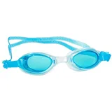 AUKUU Schwimmbrille Komfortable Anti-Fog-Schwimmbrille für Erwachsene, Unisex, wasserdicht, Tauch- und Schnorchelset mit Aufbewahrungsbox. blau