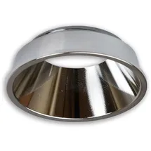 ISOLED Cover für LED Spot und LED Modul SYS-GU10, alu glänzend, rückversetzt, UGR