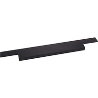 Furnipart Griffleiste TRIM Länge 345 mm, Aluminium schwarz matt