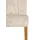 Home Affaire 4-Fußstuhl HOME AFFAIRE, beige (natur geölt, almond milk 5504, natur), B:46cm H:93cm T:64cm, Massivholz, Polyester, Stühle, vertikale Nähte in der Rückenlehne