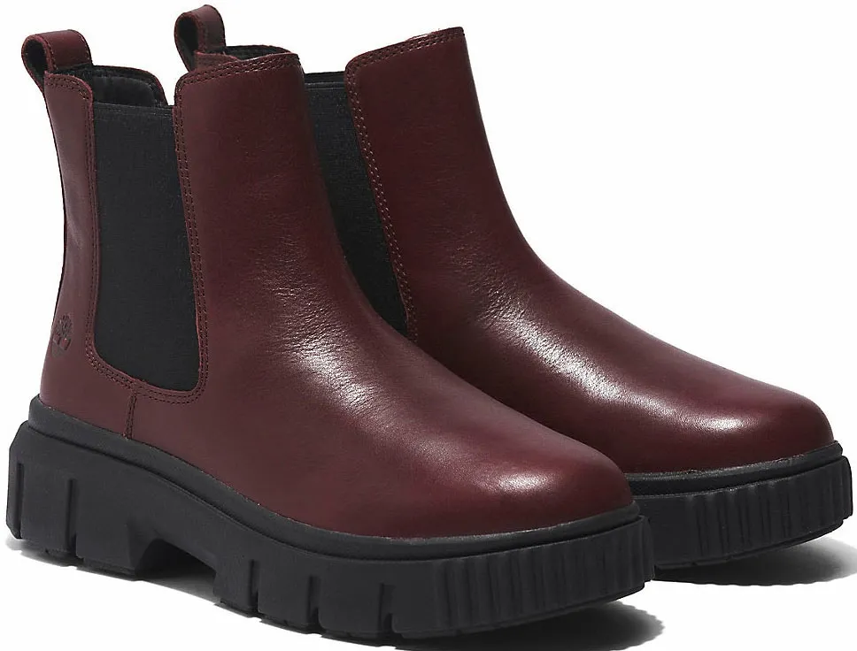 Timberland Chelseaboots »Greyfield Chelsea«, Stiefelette, Winterschuhe, Ankle Boots Timberland bordeaux 38,5