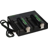 PATONA Premium Dual PD Performance Ladegerät + 2 Premium 18650 Zellen