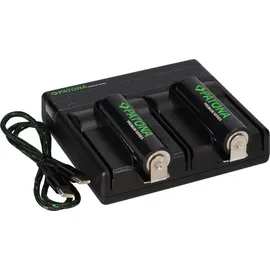 PATONA Premium Dual PD Performance Ladegerät + 2 Premium 18650 Zellen