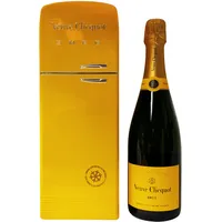 Veuve Clicquot Brut Champagner 0,75 l 12 % + 1 x SMEG Kühlschrank in gelb