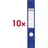 Durable Ordneretiketten 809006 Blau 60mm 10 Blatt