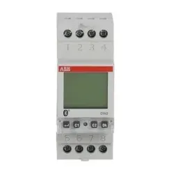 ABB DW2 Wochenzeitschaltuhr 2 Kanäle Bluetooth Programmierung per App 2CSM222521R1000