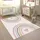 Paco Home Teppich Kinderzimmer Junge Mädchen Regenbogen Herz Creme Rosa 160x230 cm