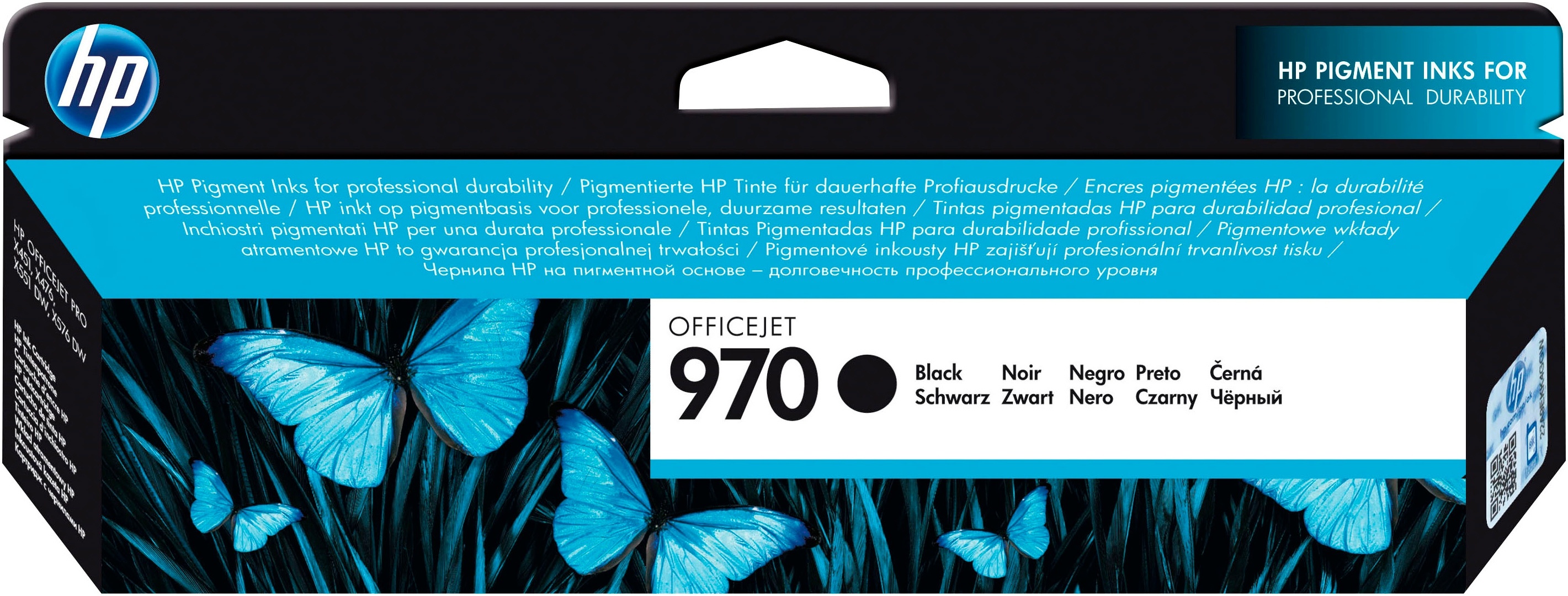 HP Tintenpatrone »970« HP schwarz