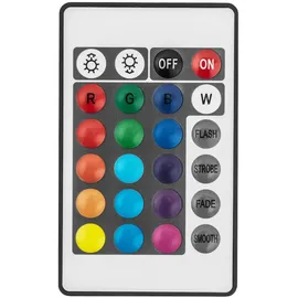 Royal Catering Royal Catering, LED-Tisch farbiges Licht 80 x 80 x 70 cm mattweiss Fernbedienung Akkubetrieb (80 x 80 x 70 cm)