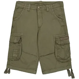 Alpha Industries Jet Cargo Shorts Dark Olive 30