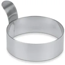 Städter Eierring, Edelstahl, Silber, ø 7,5 x 2,5 cm