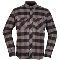 Modeka Nooner Hemdjacke Grau/Schwarz 4XL
