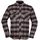 Modeka Nooner Hemdjacke Grau/Schwarz 4XL