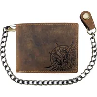 GREENBURRY Vintage Geldbörse Herren braun