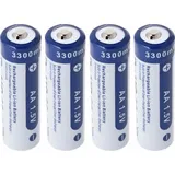 Xtar 4x AA 1,5V 3300mWh typisch 2000mAh Lithium Ionen Akku wiederaufladbar 1.5V nur mit speziellem Ladegerät