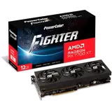 PowerColor Fighter Radeon RX 7700 XT, 12GB GDDR6, HDMI, 3x DP (RX7700XT 12G-F/OC)