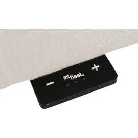 Hartman Lounge-Sofa mit Sitzheizung Monaco Sit & Heat® Aluminium Grau Hellgrau