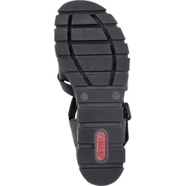 Rieker 68063-00 für Damen, schwarz, Größe 38 EU