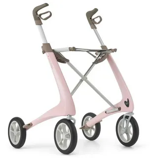 byAcre Carbon Ultralight Komfort Rollator rosa