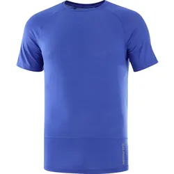SALOMON CROSS RUN SS TEE M - Hr., surf the web (L)