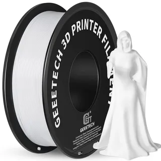 PLA-Filament 1,75 mm 3D-Drucker 1 kg Spool Weiß
