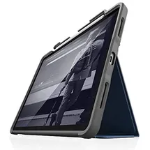 STM Goods Dux Plus Case Folio für Apple iPad Air 10,9" (2020) Blau/Transparent