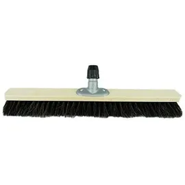 Novaliv Besen Saalbesen Naturhaar 60 cm Schwarz