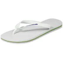 havaianas Brasil Logo Weiß 37/38