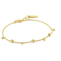ANIA HAIE - Modern drop Balls BRACELET - gold
