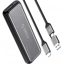 ORICO Ddm2-C3 M.2 Nvme Usb-C 3.2 10Gb/S Festplattenlaufwerk - Grau