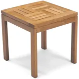 Natur24 Squareside Beistelltisch 45x45 Teak Natur