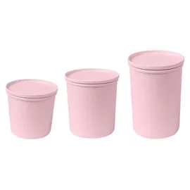 awave® Frischhaltedose rosa 0,5 l 3-teiliges Set
