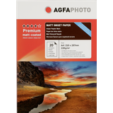 AgfaPhoto Premium Double Side Matt-Coated 220 g/m2 - 20 Blatt Fotopapier