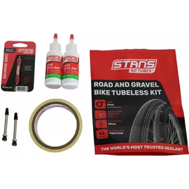 Stans No Tubes Road/gravel Tubeless Reparatursatz - rot, schwarz - Einheitsgröße