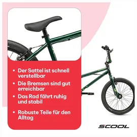 S'COOL XtriX 20 Zoll RH 31 cm grün