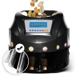 Olympia Geldzählgerät CC 202 Münzsortierer | max. Einwurf-Kapazität: 500 Münzen