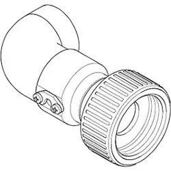 Dornbracht Rohrbogen 90Grad 0418401180090